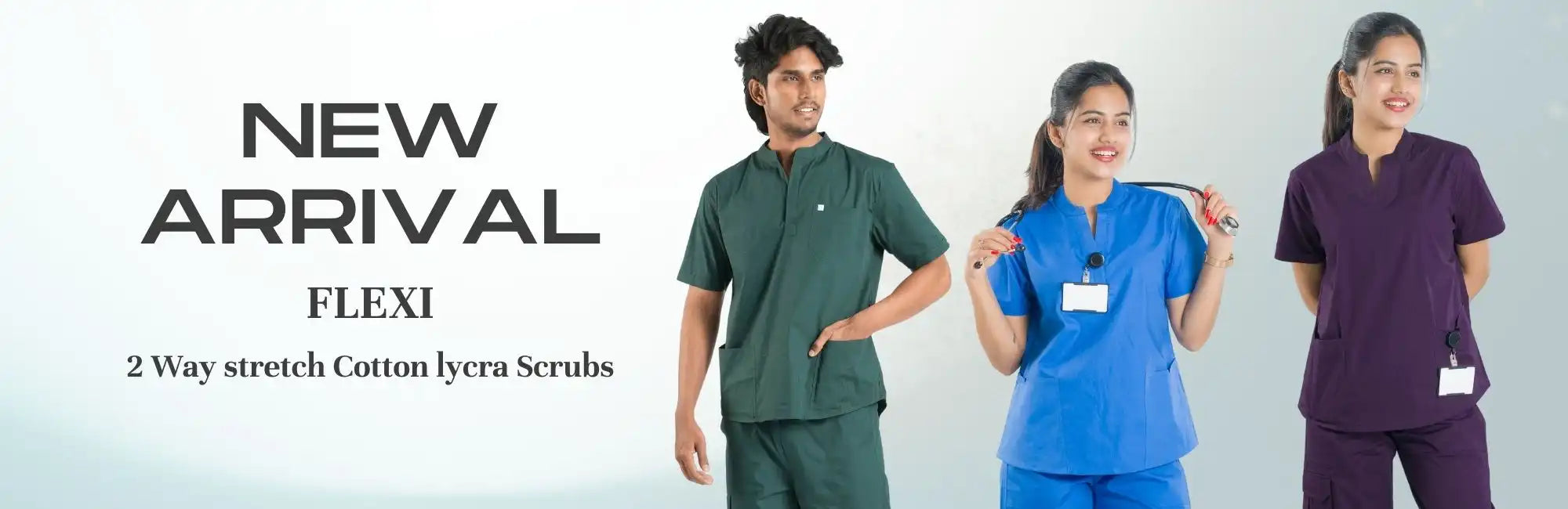 hycom flexi new doctor scrubs
