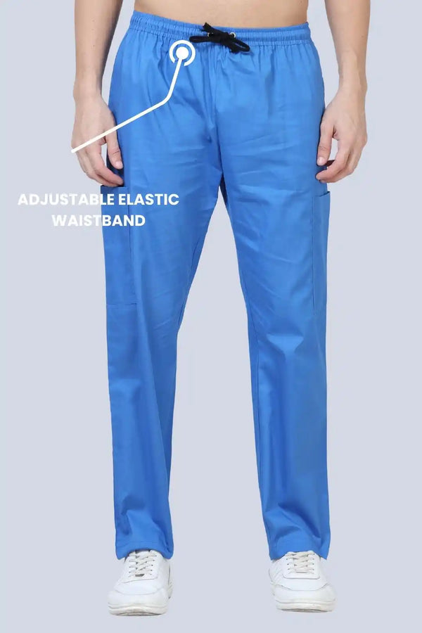Stretchon Medical Scrubs for Men Doctors (V-Neck)