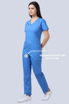 Stretchon Medical Scrubs for Women Doctors (Y-Neck)