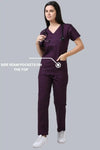 Stretchon Medical Scrubs for Women Doctors (Y-Neck)