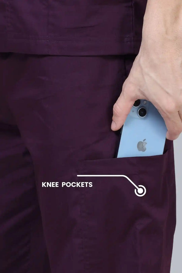 BlendoSoft Medical Scrubs for Men Doctors (V-Neck)