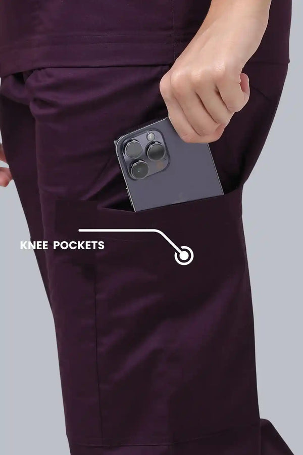 Stretchon Medical Scrubs for Women Doctors (Y-Neck)