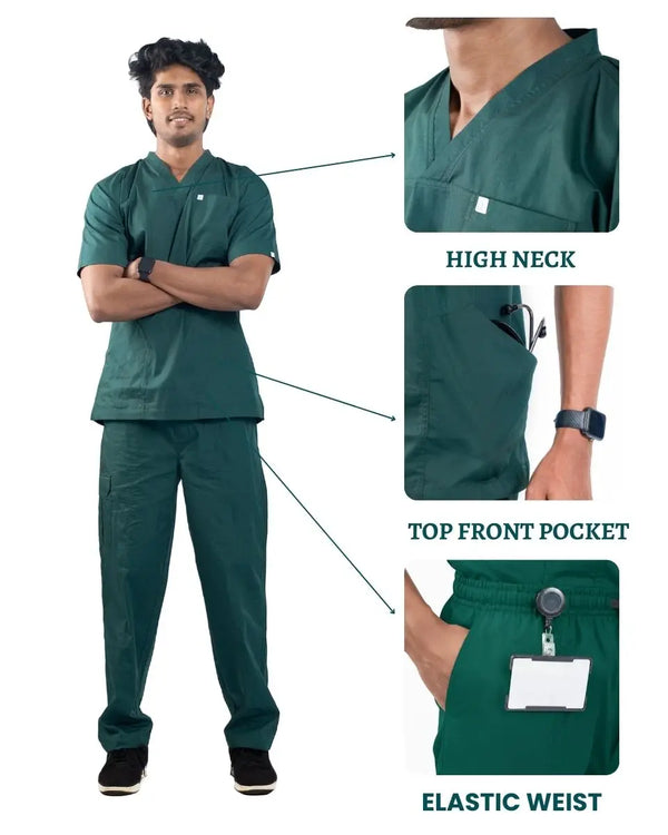 Ethos Cotton Men Scrub Suit