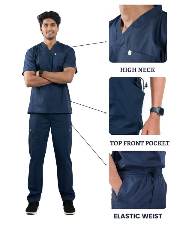 Ethos Cotton Men Scrub Suit