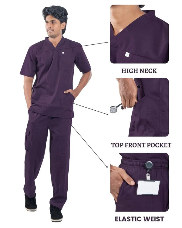 Ethos Cotton Men Scrub Suit