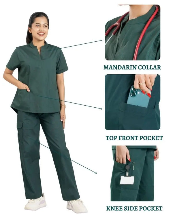 Flexi Women Scrub Suit