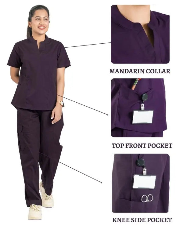Flexi Women Scrub Suit