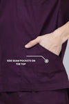 Stretchon Medical Scrubs for Men Doctors (V-Neck)