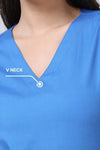 CottoEase Medical Scrubs for Women Doctors (V-Neck)