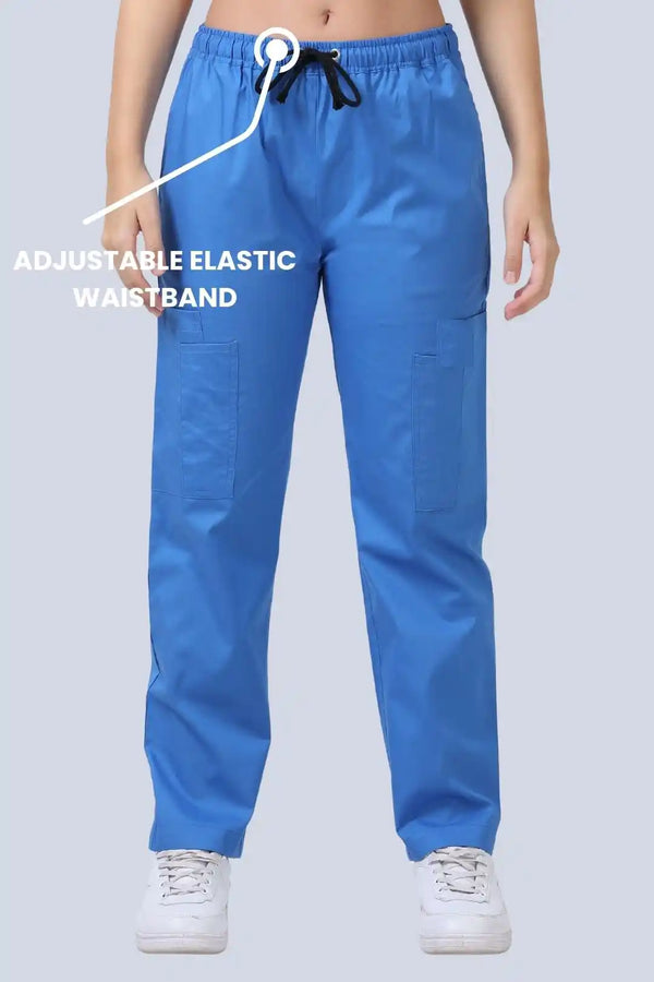 Stretchon Medical Scrubs for Women Doctors (Y-Neck)