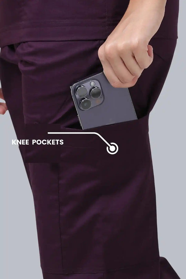 BlendoSoft Medical Scrubs for Women Doctors (Y-Neck)