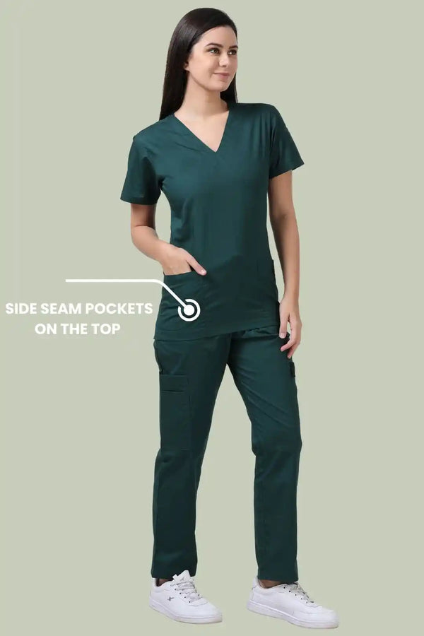 scrub dress for women