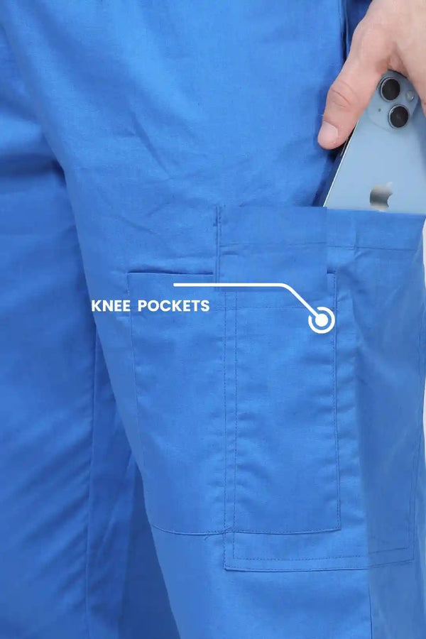 Stretchon Plus Medical Scrubs for Men Doctors (V-Neck)