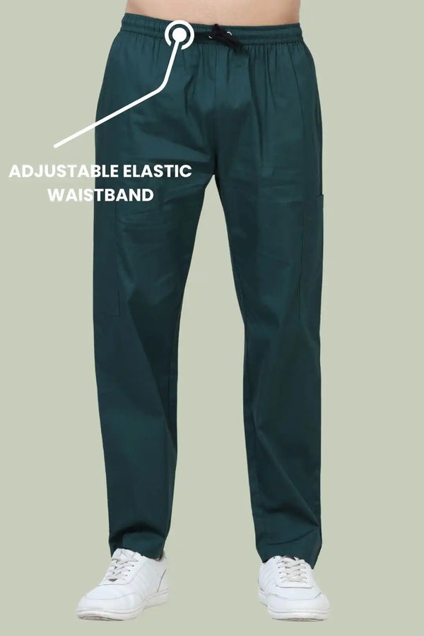 BlendoSoft Medical Scrubs for Men Doctors (V-Neck)