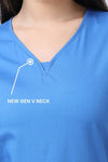 BlendoSoft Medical Scrubs for Women Doctors (Y-Neck)