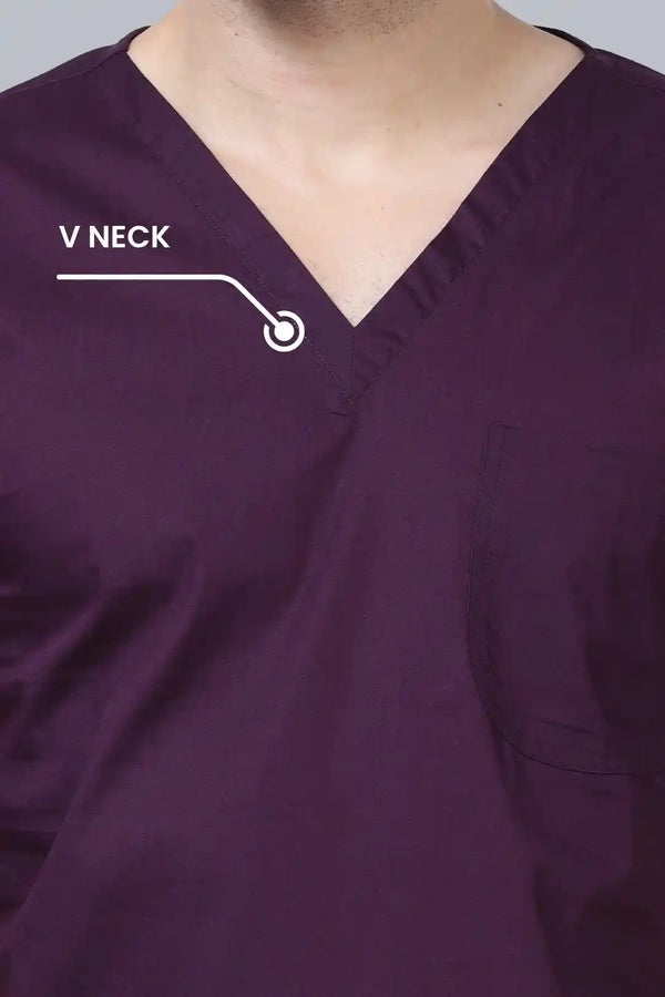 CottoEase Medical Scrubs for Men Doctors (V-Neck)