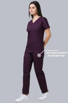 BlendoSoft Medical Scrubs for Women Doctors (Y-Neck)