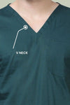 Stretchon Plus Medical Scrubs for Men Doctors (V-Neck)