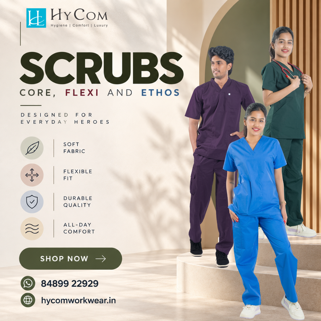 Medical Scrubs in India: Complete Guide to Scrub Suits for Doctors, Nurses & Healthcare Professionals