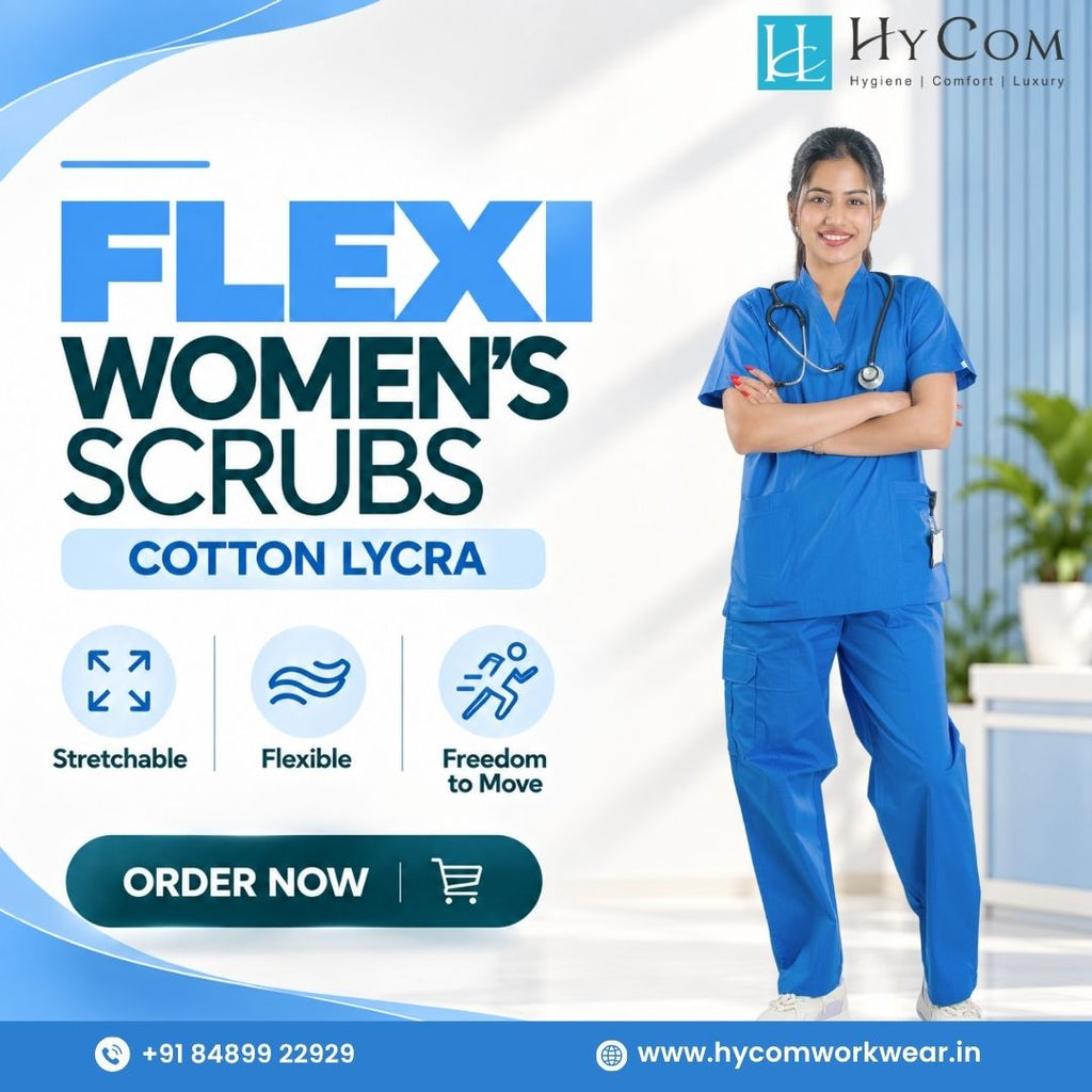 HYCOM FLEXI WOMEN'S SCRUB SUITS