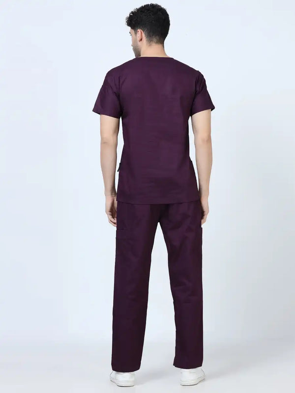 Stretchon Plus Medical Scrubs for Men Doctors (V-Neck)