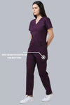 CottoEase Medical Scrubs for Women Doctors (V-Neck)