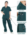 Ethos Cotton Women Scrub Suit