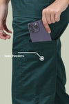 Stretchon Medical Scrubs for Women Doctors (Y-Neck)