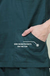 BlendoSoft Medical Scrubs for Men Doctors (V-Neck)