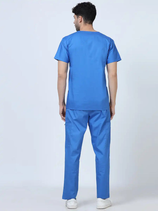 Stretchon Plus Medical Scrubs for Men Doctors (V-Neck)