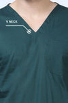 CottoEase Medical Scrubs for Men Doctors (V-Neck)