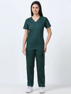 Stretchon Medical Scrubs for Women Doctors (Y-Neck)