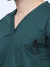 Stretchon Medical Scrubs for Men Doctors (V-Neck)