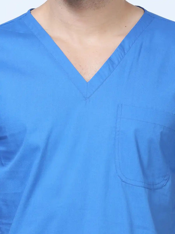 Stretchon Plus Medical Scrubs for Men Doctors (V-Neck)