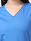 Stretchon Medical Scrubs for Women Doctors (Y-Neck)
