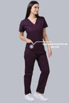 CottoEase Medical Scrubs for Women Doctors (V-Neck)