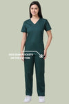 BlendoSoft Medical Scrubs for Women Doctors (Y-Neck)