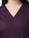 CottoEase Medical Scrubs for Women Doctors (V-Neck)