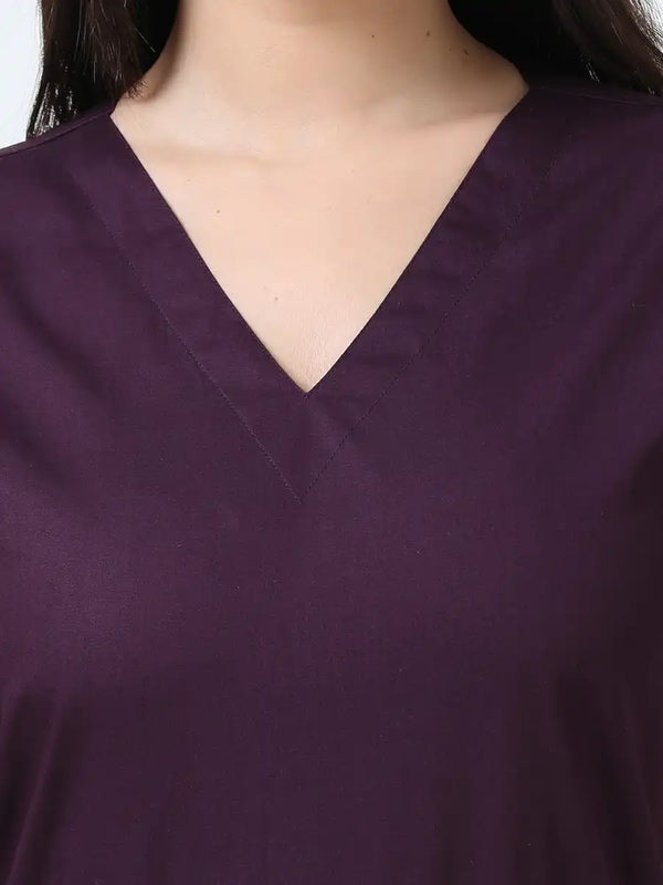 Stretchon Plus Medical Scrubs for Women Doctors (V-Neck)