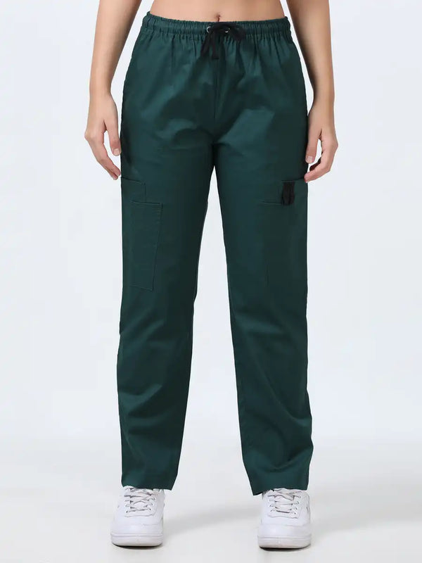 BlendoSoft Medical Scrubs for Women Doctors (Y-Neck)