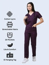Stretchon Medical Scrubs for Women Doctors (Y-Neck)