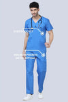 Stretchon Plus Medical Scrubs for Men Doctors (V-Neck)