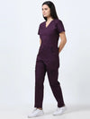 CottoEase Medical Scrubs for Women Doctors (V-Neck)