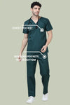 Stretchon Plus Medical Scrubs for Men Doctors (V-Neck)