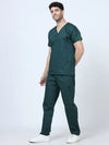 Stretchon Medical Scrubs for Men Doctors (V-Neck)