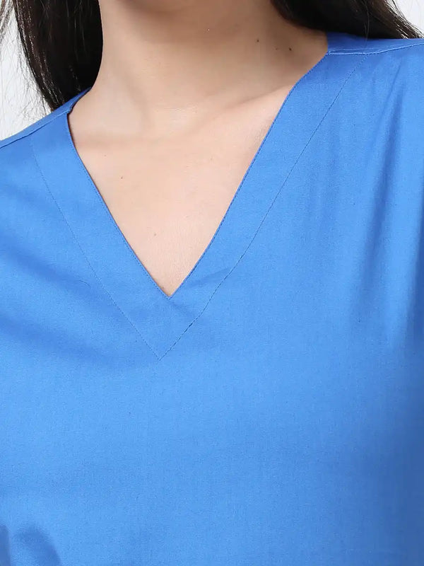 Stretchon Plus Medical Scrubs for Women Doctors (V-Neck)