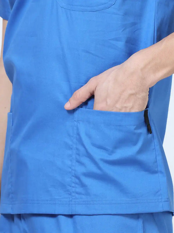 Stretchon Plus Medical Scrubs for Men Doctors (V-Neck)